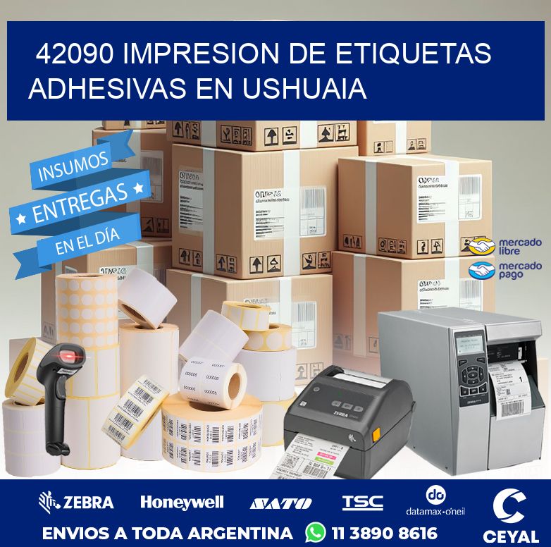 42090 IMPRESION DE ETIQUETAS ADHESIVAS EN USHUAIA