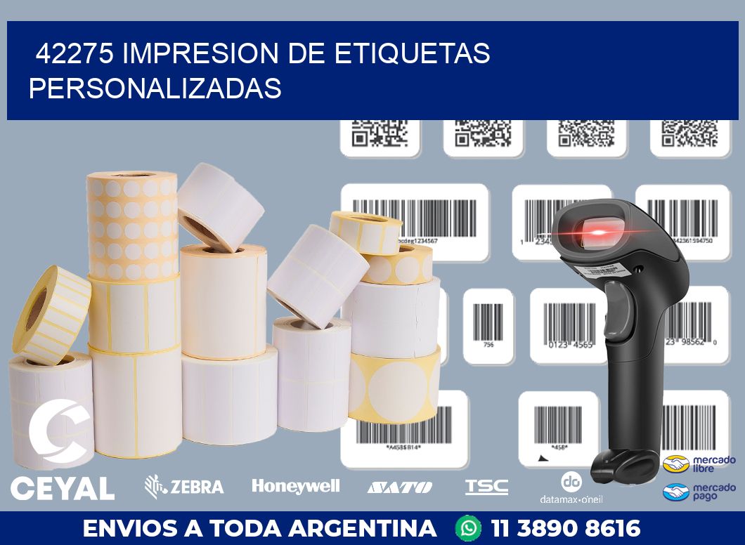 42275 IMPRESION DE ETIQUETAS PERSONALIZADAS