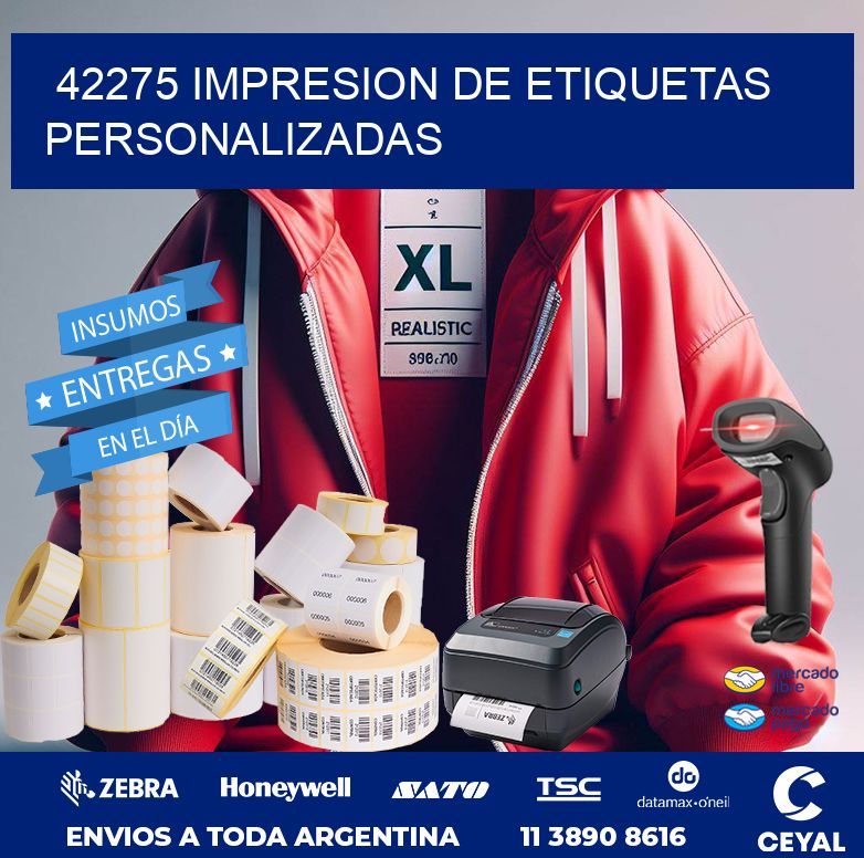 42275 IMPRESION DE ETIQUETAS PERSONALIZADAS