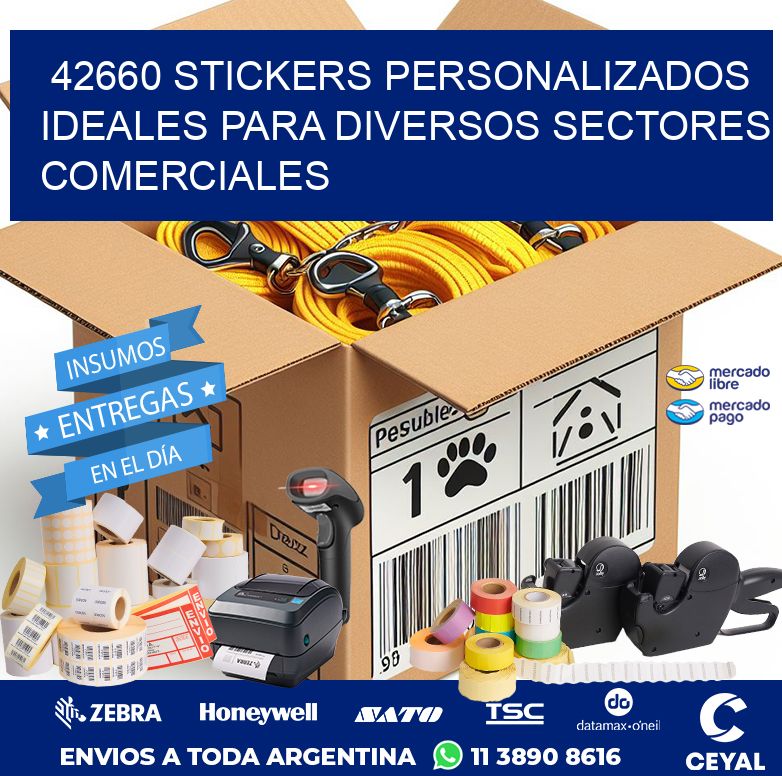 42660 STICKERS PERSONALIZADOS IDEALES PARA DIVERSOS SECTORES COMERCIALES