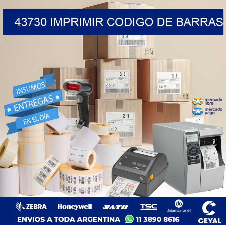43730 IMPRIMIR CODIGO DE BARRAS