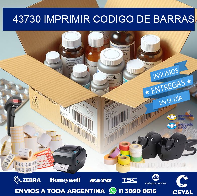 43730 IMPRIMIR CODIGO DE BARRAS