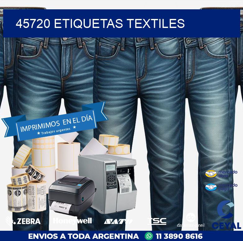 45720 ETIQUETAS TEXTILES