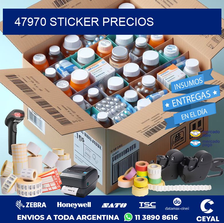 47970 STICKER PRECIOS