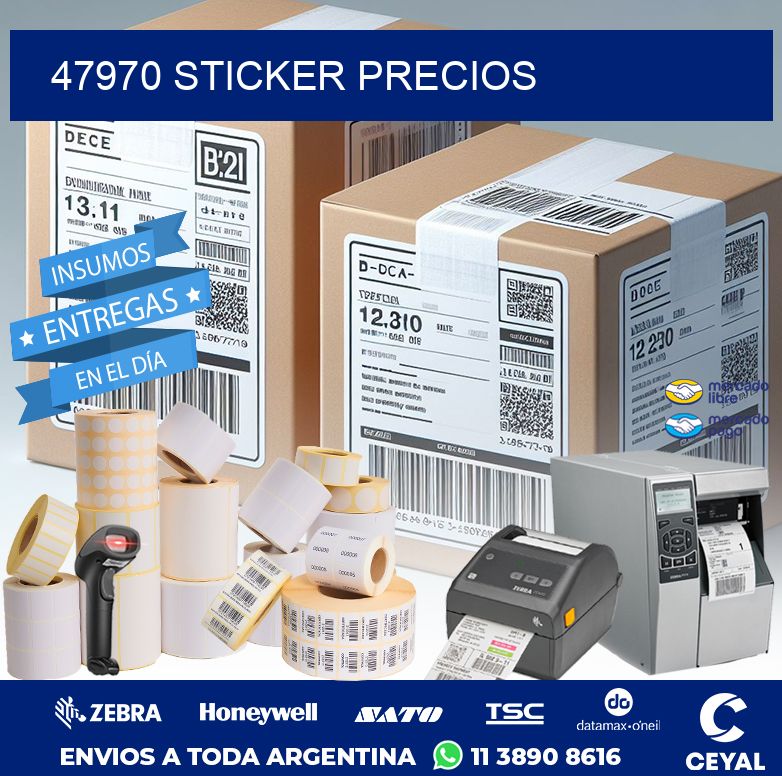 47970 STICKER PRECIOS
