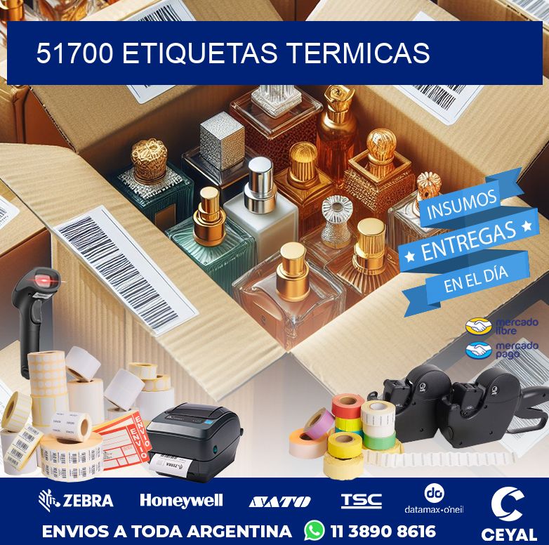 51700 ETIQUETAS TERMICAS