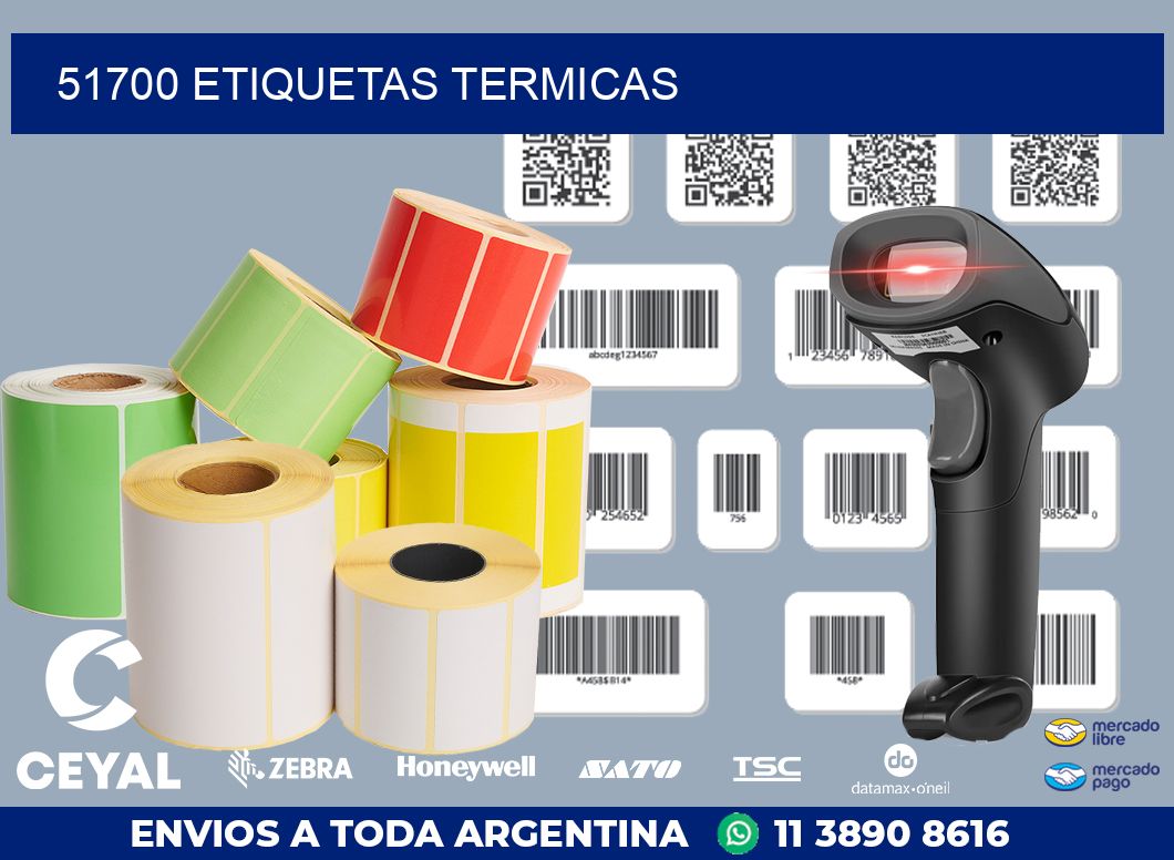 51700 ETIQUETAS TERMICAS