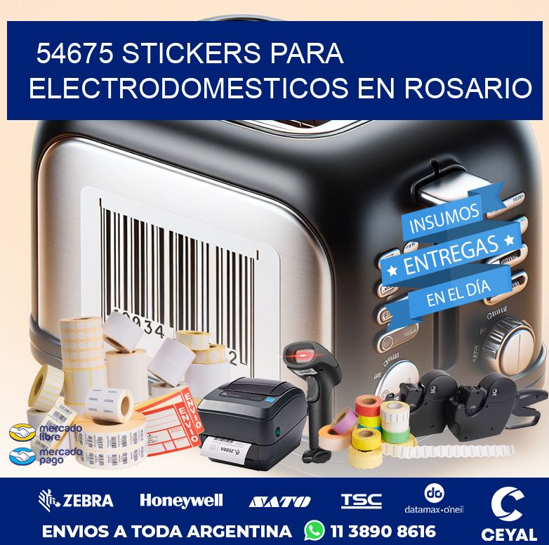 54675 STICKERS PARA ELECTRODOMESTICOS EN ROSARIO