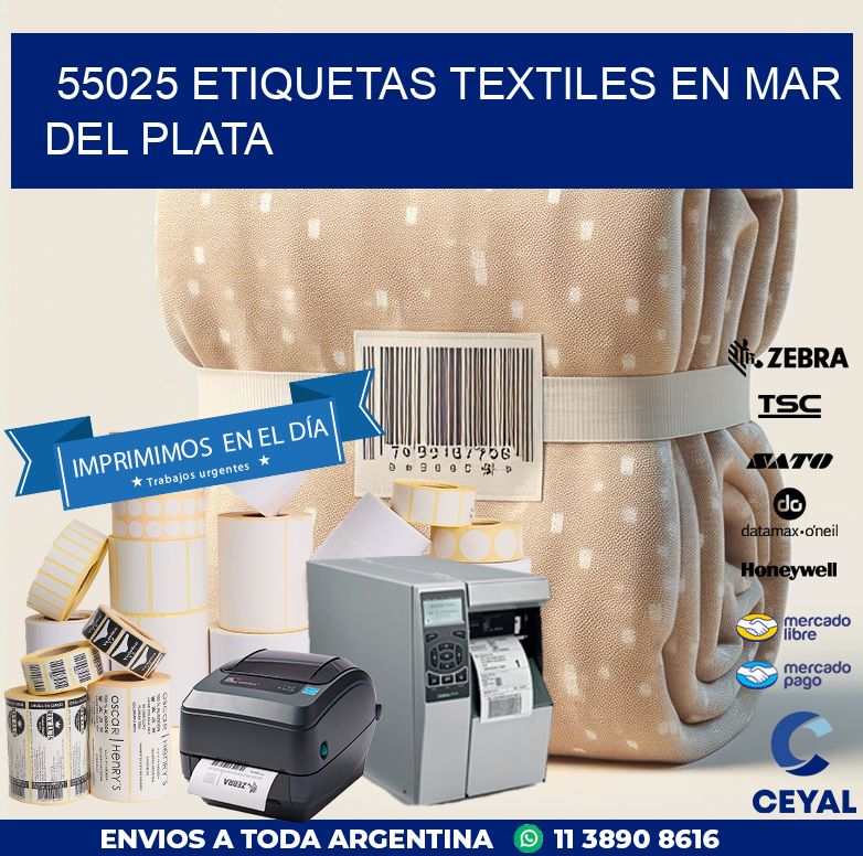 55025 ETIQUETAS TEXTILES EN MAR DEL PLATA