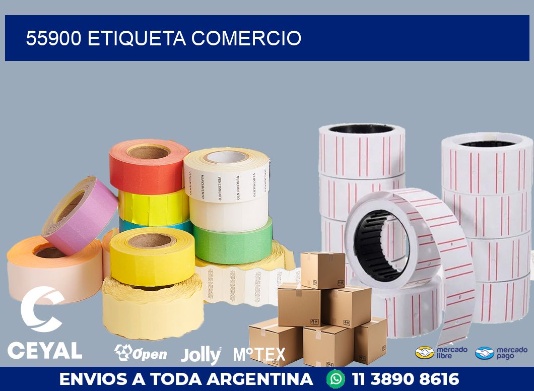 55900 ETIQUETA COMERCIO