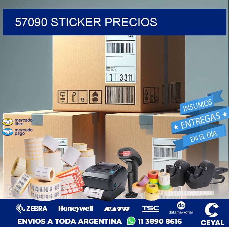 57090 STICKER PRECIOS