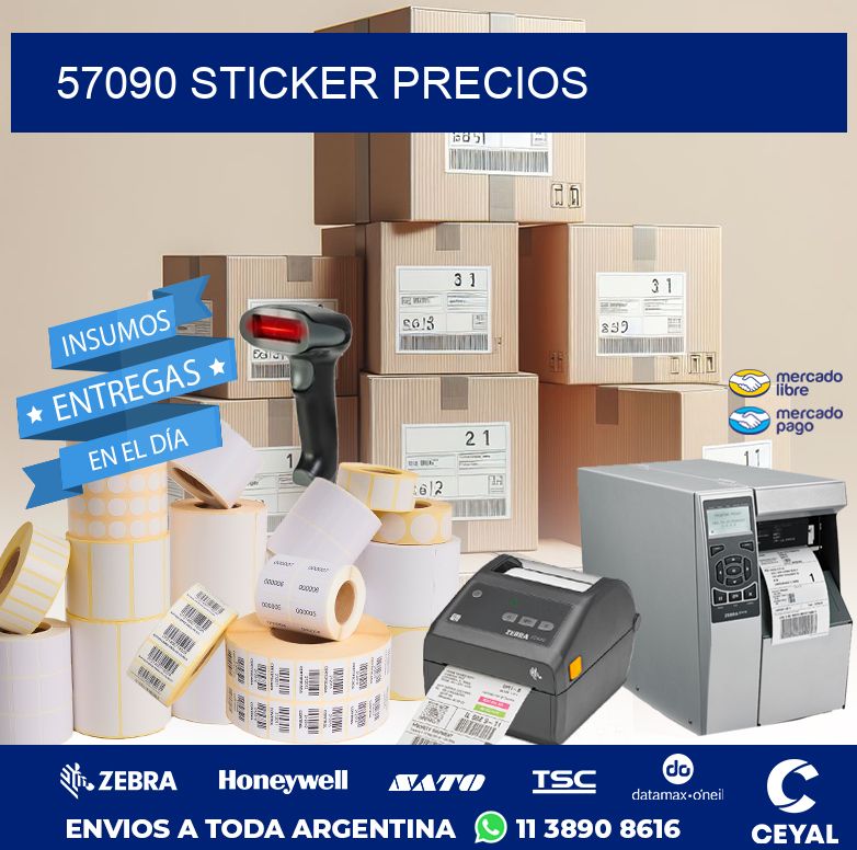 57090 STICKER PRECIOS