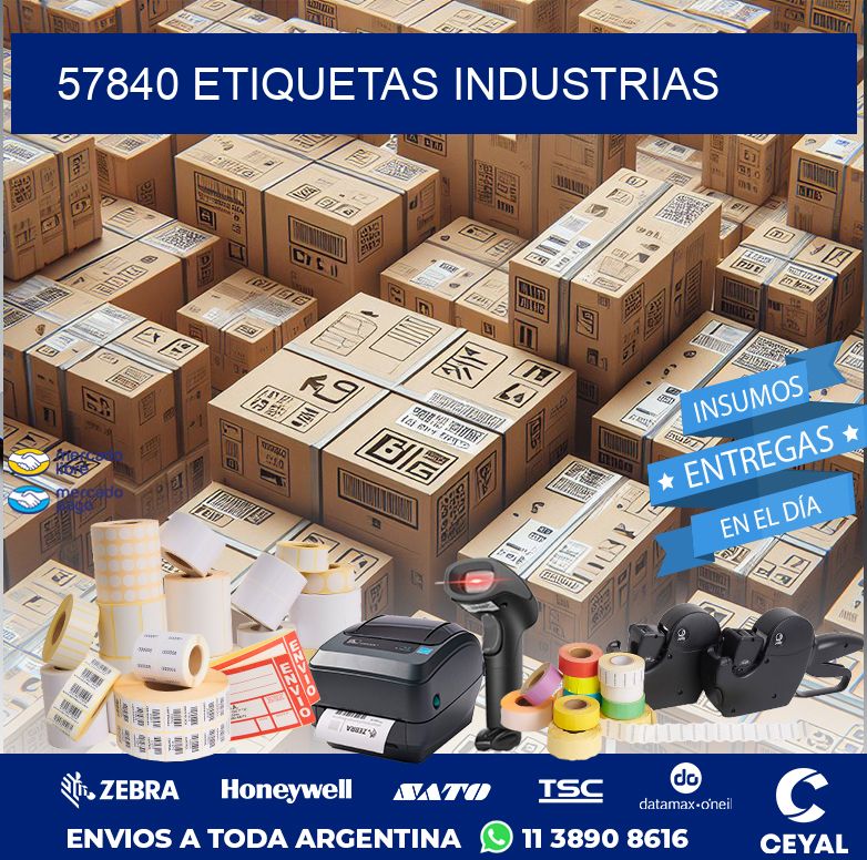 57840 ETIQUETAS INDUSTRIAS