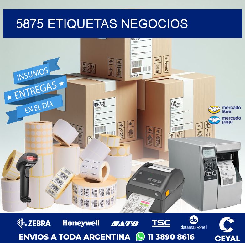 5875 ETIQUETAS NEGOCIOS