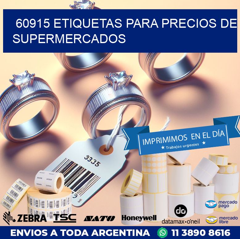 60915 ETIQUETAS PARA PRECIOS DE SUPERMERCADOS