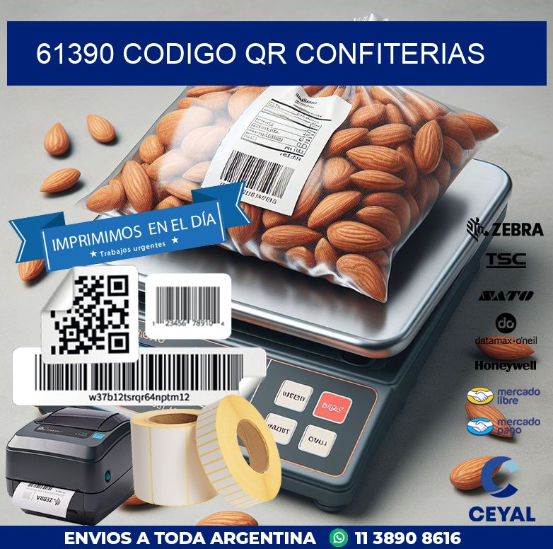 61390 CODIGO QR CONFITERIAS