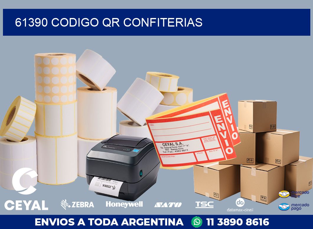 61390 CODIGO QR CONFITERIAS