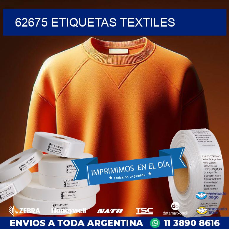62675 ETIQUETAS TEXTILES