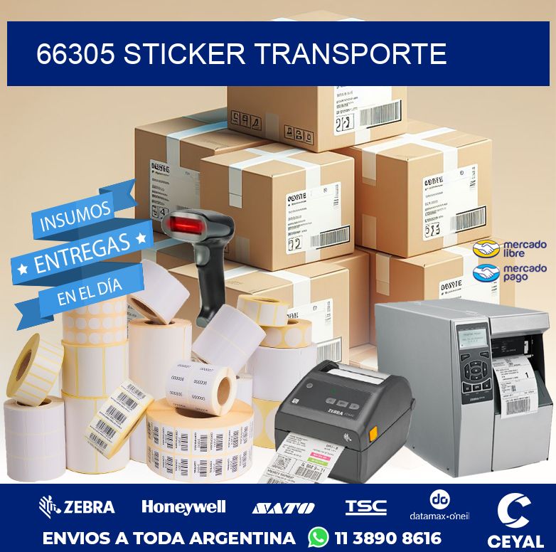 66305 STICKER TRANSPORTE