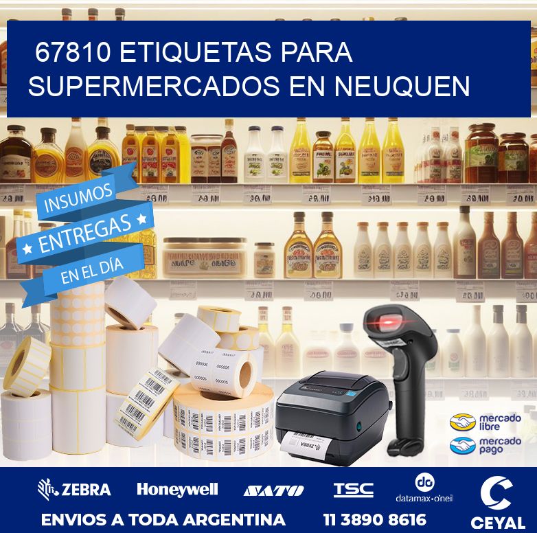 67810 ETIQUETAS PARA SUPERMERCADOS EN NEUQUEN