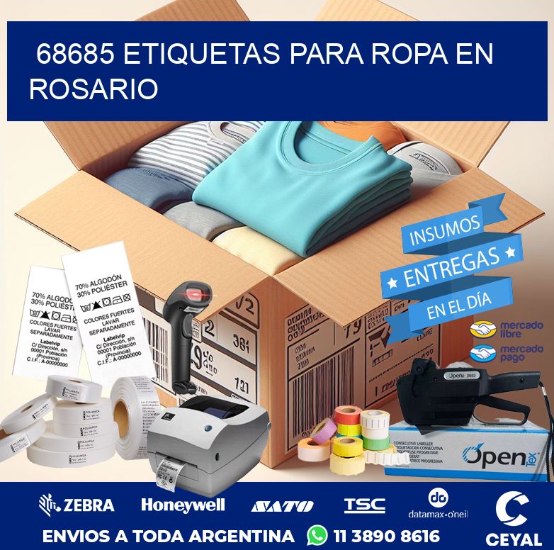 68685 ETIQUETAS PARA ROPA EN ROSARIO