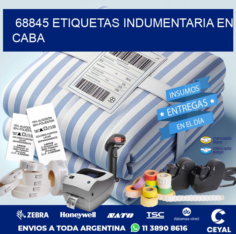 68845 ETIQUETAS INDUMENTARIA EN CABA