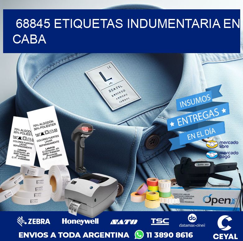 68845 ETIQUETAS INDUMENTARIA EN CABA