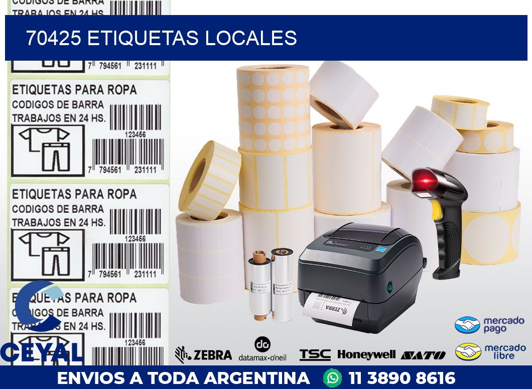 70425 ETIQUETAS LOCALES