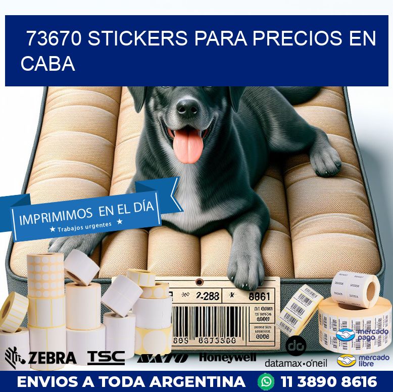 73670 STICKERS PARA PRECIOS EN CABA