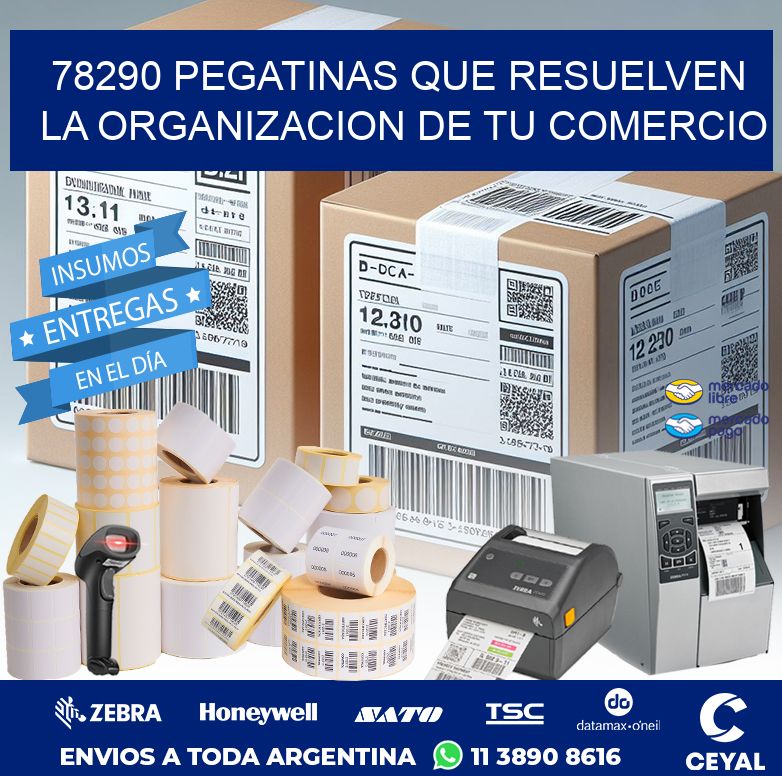 78290 PEGATINAS QUE RESUELVEN LA ORGANIZACION DE TU COMERCIO
