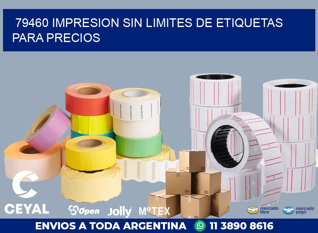 79460 IMPRESION SIN LIMITES DE ETIQUETAS PARA PRECIOS