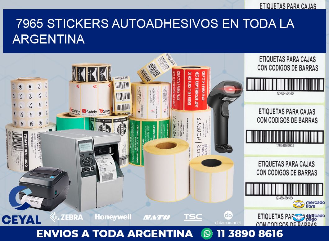 7965 STICKERS AUTOADHESIVOS EN TODA LA ARGENTINA