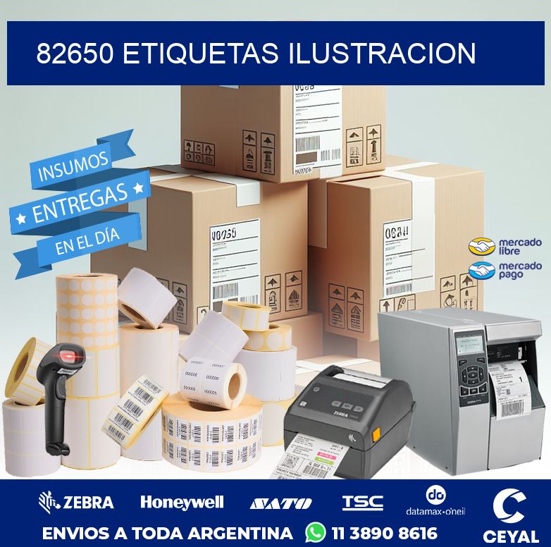82650 ETIQUETAS ILUSTRACION