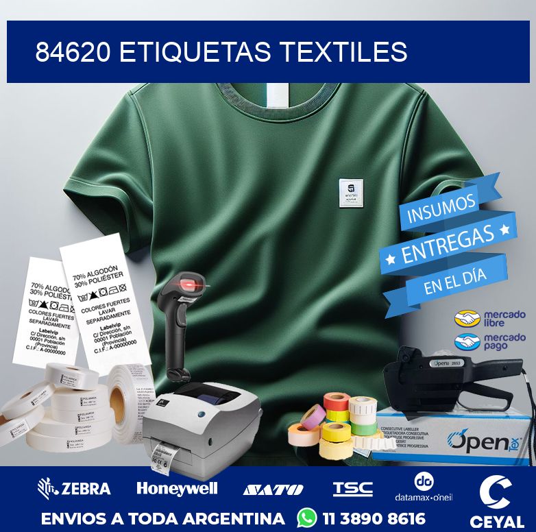 84620 ETIQUETAS TEXTILES