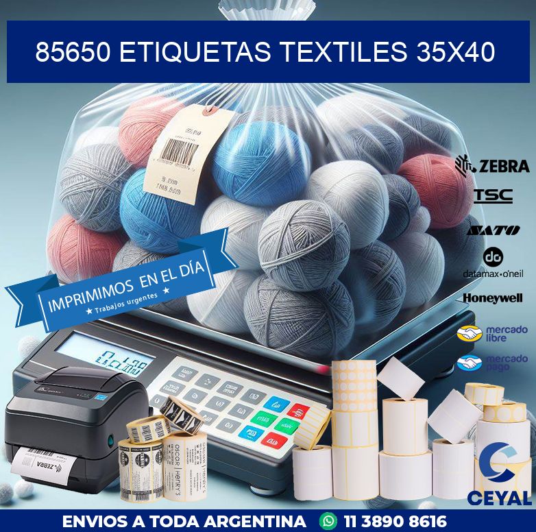 85650 ETIQUETAS TEXTILES 35X40
