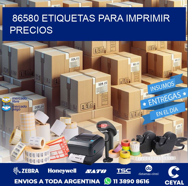 86580 ETIQUETAS PARA IMPRIMIR PRECIOS