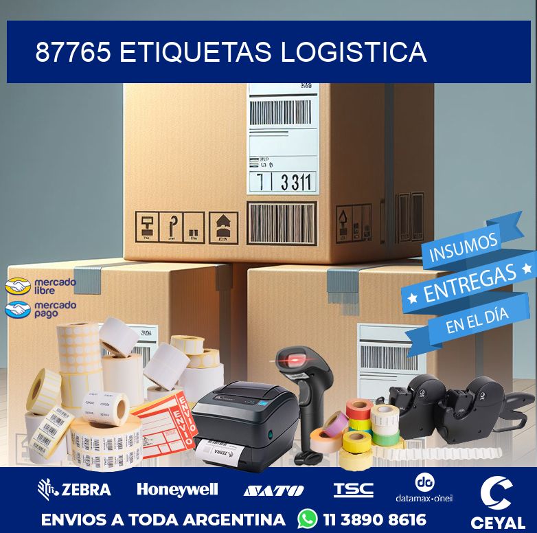 87765 ETIQUETAS LOGISTICA