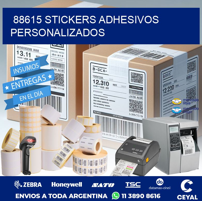 88615 STICKERS ADHESIVOS PERSONALIZADOS