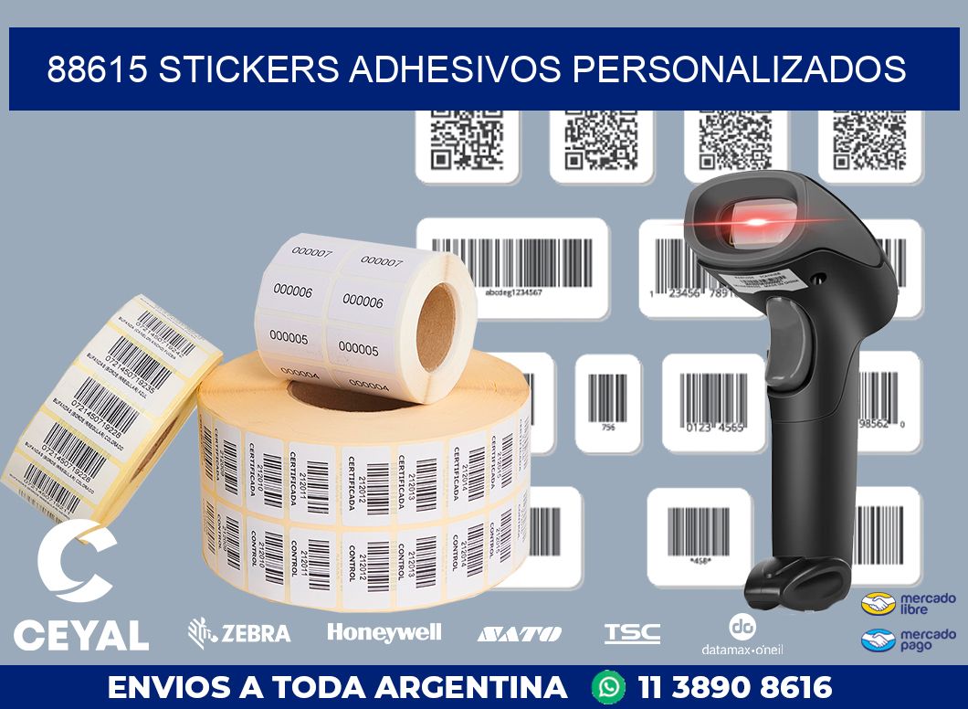 88615 STICKERS ADHESIVOS PERSONALIZADOS