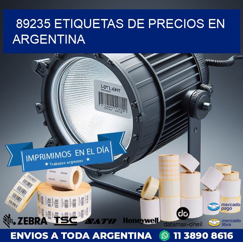 89235 ETIQUETAS DE PRECIOS EN ARGENTINA