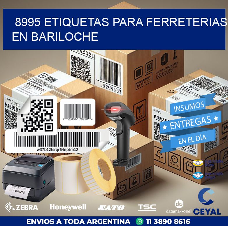 8995 ETIQUETAS PARA FERRETERIAS EN BARILOCHE