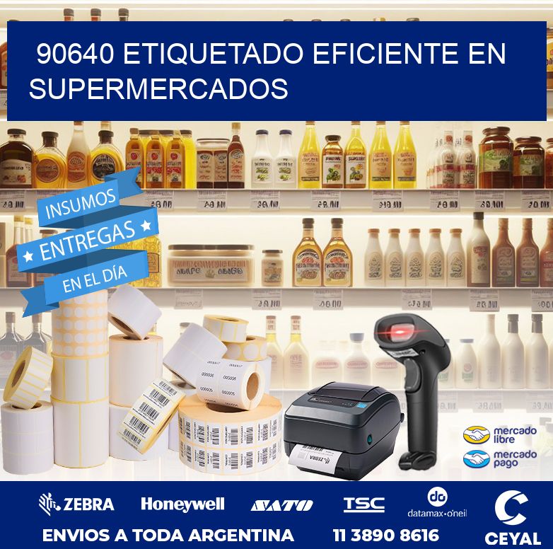 90640 ETIQUETADO EFICIENTE EN SUPERMERCADOS