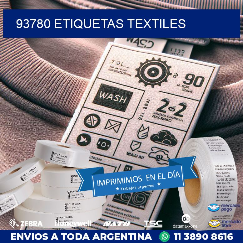 93780 ETIQUETAS TEXTILES