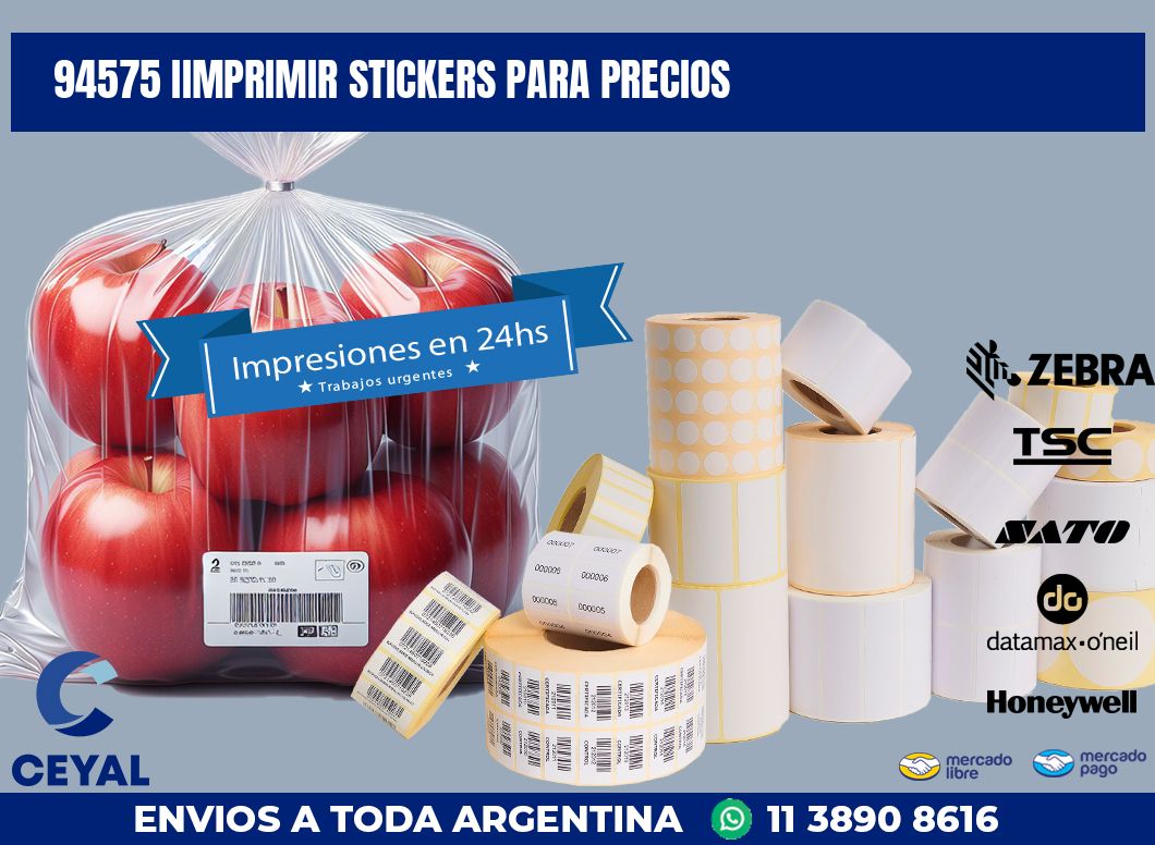 94575 IIMPRIMIR STICKERS PARA PRECIOS