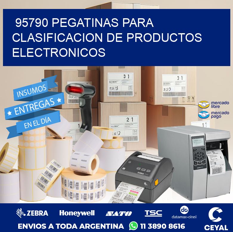 95790 PEGATINAS PARA CLASIFICACION DE PRODUCTOS ELECTRONICOS