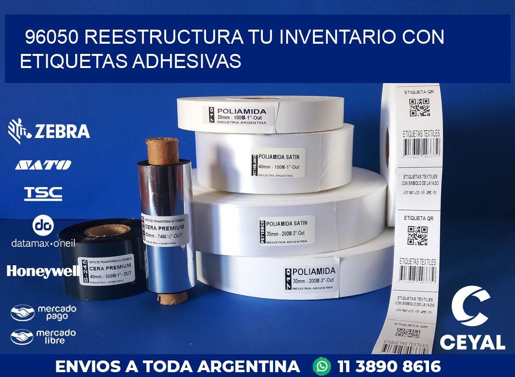 96050 REESTRUCTURA TU INVENTARIO CON ETIQUETAS ADHESIVAS