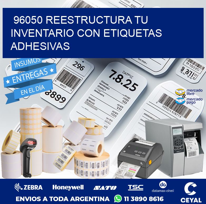 96050 REESTRUCTURA TU INVENTARIO CON ETIQUETAS ADHESIVAS