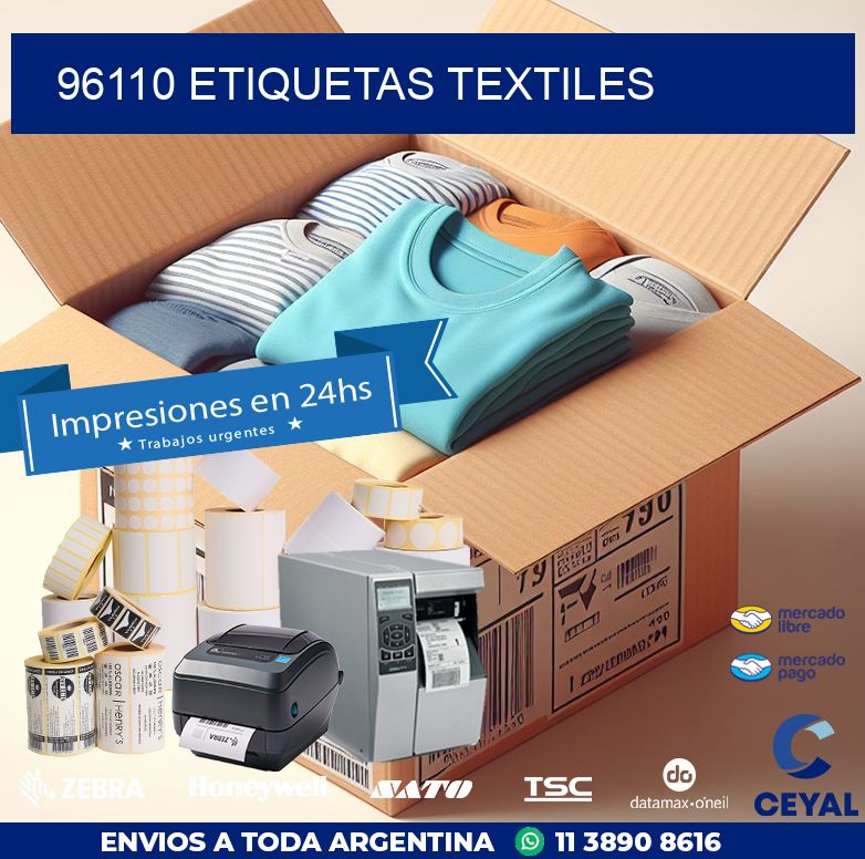 96110 ETIQUETAS TEXTILES