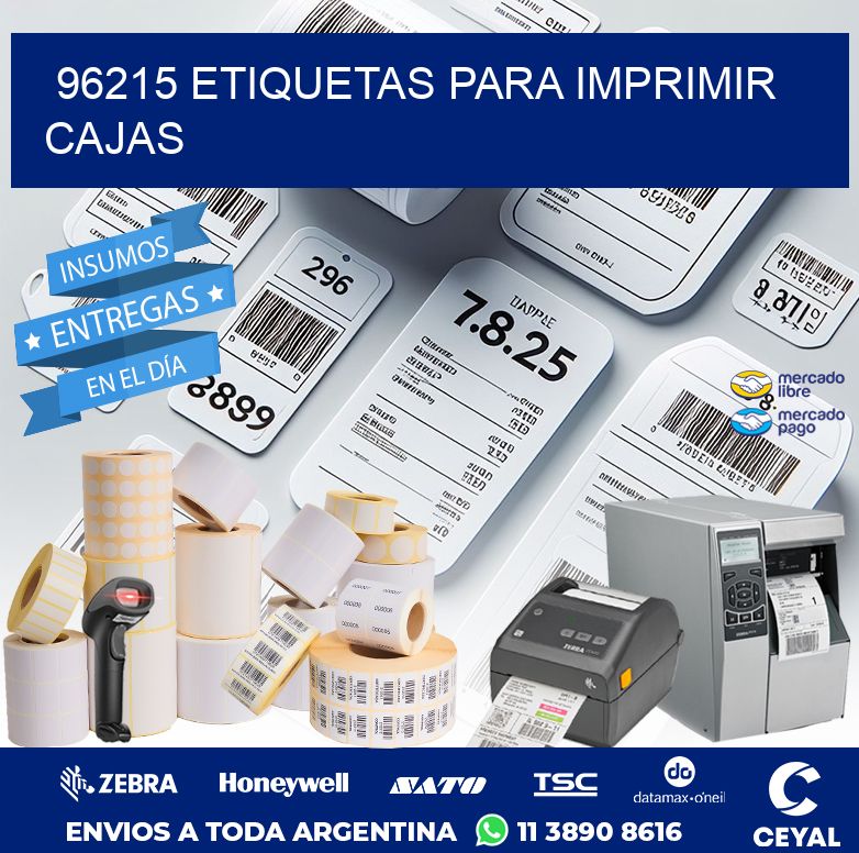 96215 ETIQUETAS PARA IMPRIMIR CAJAS