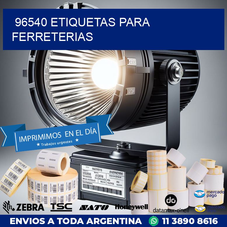 96540 ETIQUETAS PARA FERRETERIAS